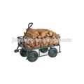 Steel wagon trailers garden mesh tool cart garden wagon TC1859